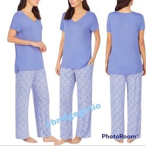 Midnight Carole Hochman Lounge Pj Set, 2 Piece